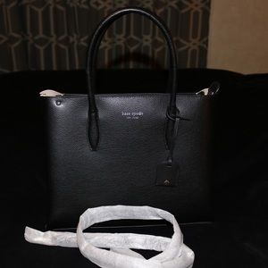 NWT Kate Spade Eva Medium Satchel - Black